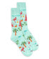 Men's Florida Sun Fun Novelty Crew Socks