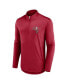 Men's Red Tampa Bay Buccaneers Tough Minded Quarter-Zip Top