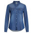 VILA Bista Long Sleeve Denim Shirt