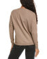 Renuar Rhinestone Sweater Women's Brown Xs