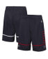 Men's Navy Houston Texans Combine Authentic Rusher Training Shorts