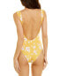 Revel Rey Ava One-Piece Women's Yellow Xs