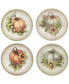 Autumn Breeze Soup Bowls, Set of 4