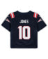 Infant Boys and Girls Mac Jones Navy New England Patriots Game Jersey