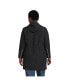 Plus Size Squall Hooded Waterproof Raincoat