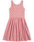 Big Girls Calissa Gingham Check Cotton Madras Dress