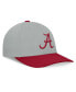 Men's Gray/Cardinal Alabama Crimson Tide Mick Flex Hat