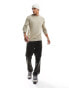 Selected Homme crew neck jumper in cream