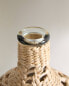 Bottle with rope cover