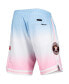 Men's Blue, Pink Houston Astros Team Logo Pro Ombre Shorts