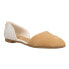 TOMS Jutti Dorsay Slip On Womens Beige Flats Casual 10017919T