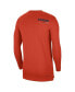 Men's Orange Syracuse Orange 2022 Coach Performance Long Sleeve V-Neck T-shirt