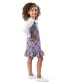 Toddler & Little Girls Argyle Print Jumper Dress