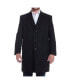 Luke Wool Mens Tailored 37" Walker Jacket Top Coat Car Coat Overcoat