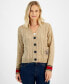 Women's Cable Knit Front Button Cardigan