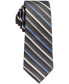 Big Boys Gemstone Striped Zipper Necktie