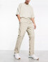 PacSun bowen cord carpenter trousers in stone