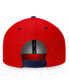 Men's Red, Navy Washington Capitals Heritage City Two-Tone Snapback Hat