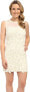 KUT from the Kloth 237602 Womens Illusion Lace Sheath Dress Ivory/Nude Size 10