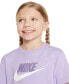 Girls Sportswear Logo Graphic T-shirt