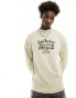 Pull&Bear Santa Monica sweatshirt in ecru