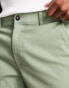 ASOS DESIGN skinny chino shorts in shorter length in khaki