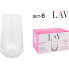 LAV Set of 6 Glasses 460ml Valeria