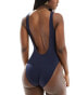 Tommy Jeans heritage swimsuit in navy