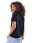 ASOS DESIGN regular fit t-shirt with le marais graphic in black