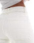 Mango wide leg jeans in off white