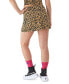 Women's Leopard-Print Soft Touch Mini Skort