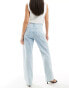 & Other Stories relaxed fit tapered jeans in light blue wash