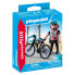 PLAYMOBIL Road Cyclist Paul Construction Game