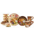 Harvest Blessings 16 Piece Dinnerware Set, Service for 4