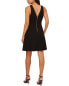 Aidan Mattox Stretch Crepe Mini Dress Women's