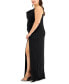 Trendy Plus Size Cowlneck Side-Ruched Maxi Dress, Created for Macy's