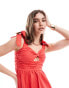 Never Fully Dressed Elspeth midaxi dress in red