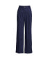 Women's High Rise Crisp Poplin Chino Wide Leg Pants