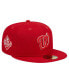 Men's Red Washington Nationals Logo 59FIFTY Fitted Hat