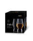 Halo Whiskey Glasses, Set of 4