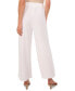 Women's Overlap Tie Front Wide Leg Soft Pants