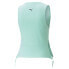 Puma Mapf1 Logo Crew Neck Tank Top Womens Green Casual Athletic 53848808