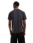 Dr Denim Trooper relaxed fit t-shirt in dark grey