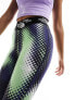 The North Face Training Aracar high waist 7/8 leggings in green dot print Exclusive at ASOS