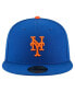 Men's Darryl Strawberry Royal New York Mets Jersey Retirement 59FIFTY Fitted Hat