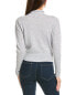 Forte Cashmere Tie-Front Cashmere Pullover Women's