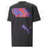 Puma P.A.M. X Graphic Crew Neck Short Sleeve T-Shirt Mens Black Casual Tops 5388