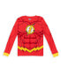 Toddler Boys Justice League Robin Cosplay Pajama Shirt and Pants Sleep Set to