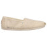 TOMS Alpargata Slip On Womens Off White Flats Casual 10017815T