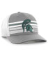 Men's Charcoal Michigan State Spartans Brrr Altitude Trucker Adjustable Hat